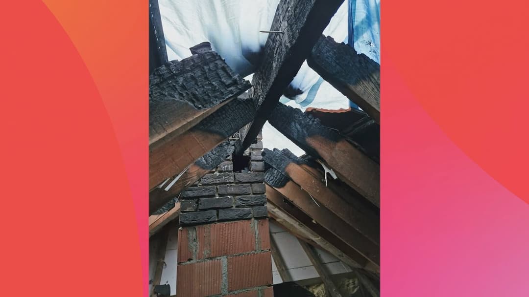 Gezin met 8 kinderen getroffen door brand